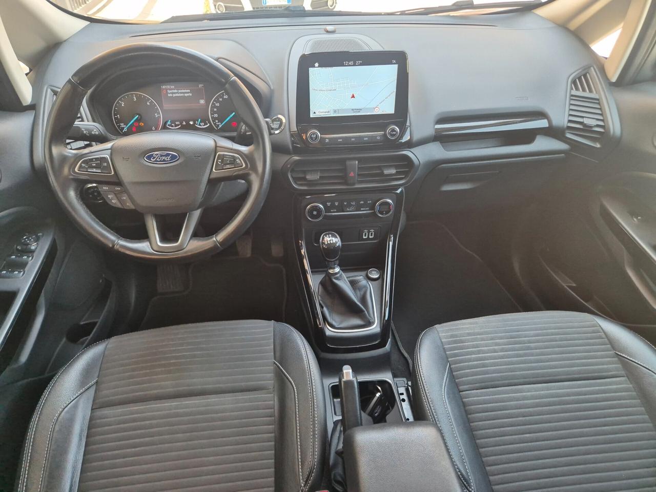 FORD ECOSPORT 1.5 TDCI 100 CV ANNO 2018 NAVIG KM CERTIF
