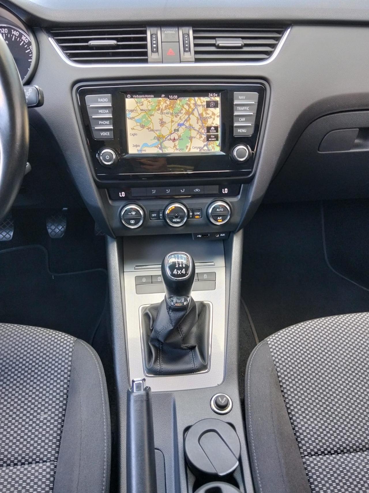Skoda Octavia 1.6 TDI CR 110 CV 4x4 Wagon*S&S*Navi*E6
