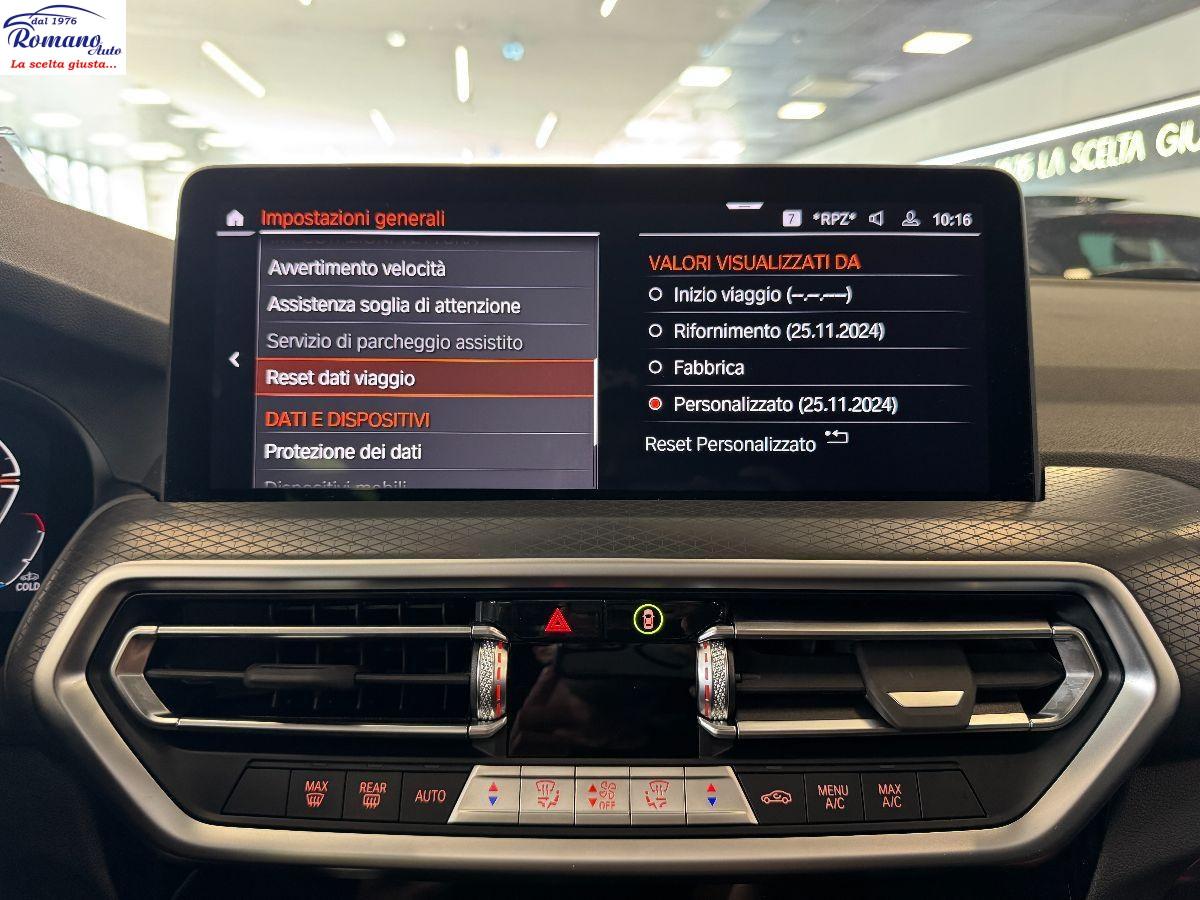 NEW BMW X4 20D 190CV MHEV AUT. XDRIVE M-SPORT#TETTO APRIBILE!