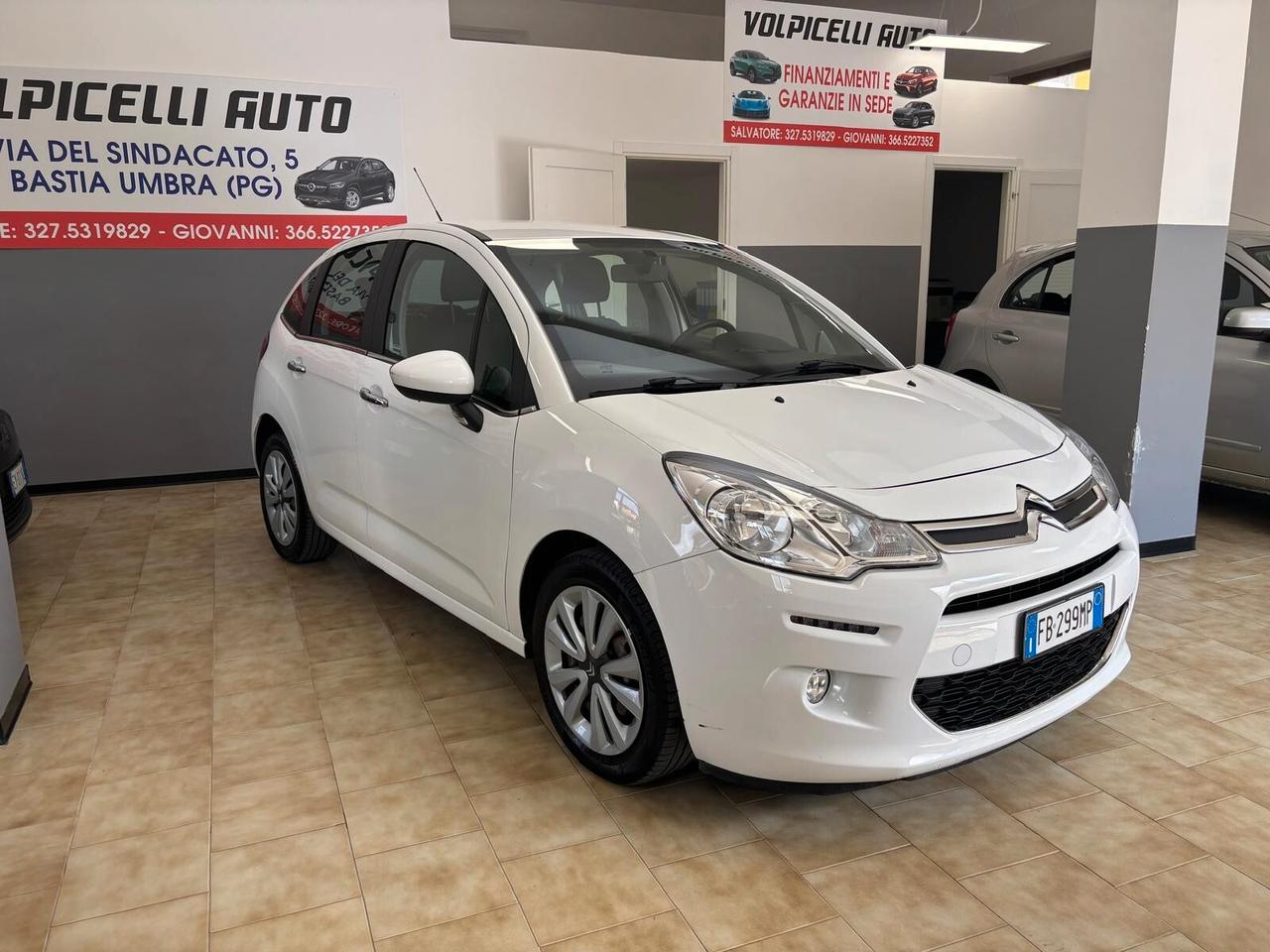 CITROEN C3 ANNO 2015 BZ GPL ADATTA NEOPATENTATI KM 200 MILA