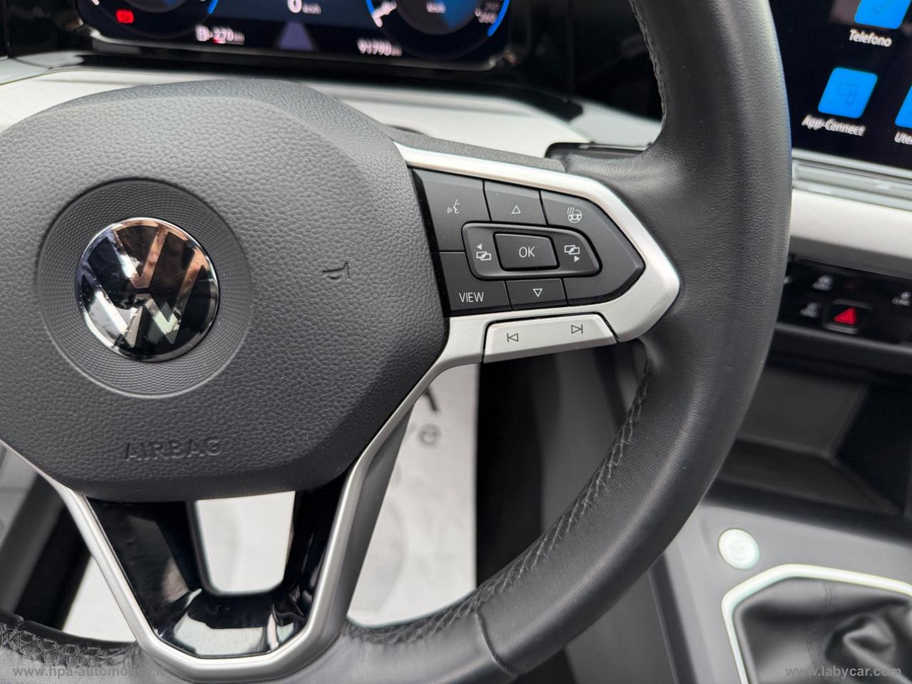 VOLKSWAGEN Golf 2.0TDI 150CV TETTO LED IQ-LIGHT NAVI RETROCAMERA