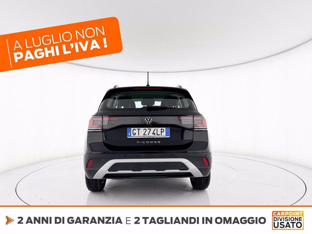 VOLKSWAGEN T-cross 1.0 tsi life 115cv dsg del 2024