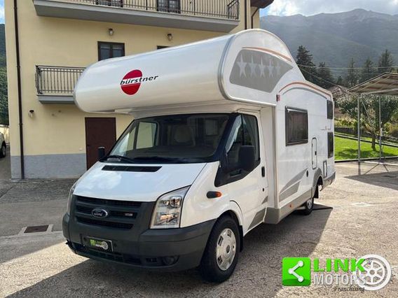 BURSTNER Mansardato su Ford 2.2 130cv 6 Posti Viaggio/Letto