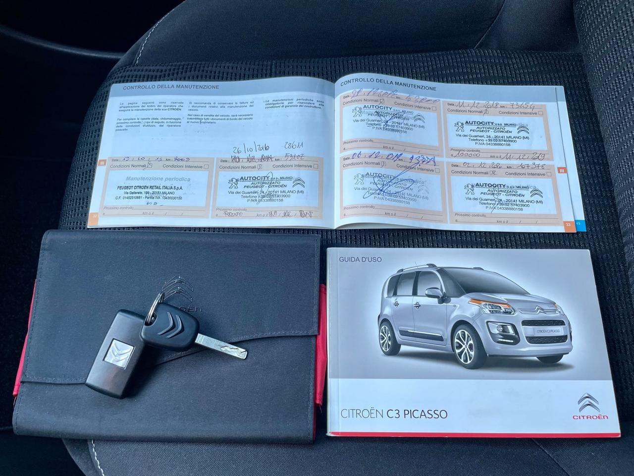 Citroen C3 Picasso 1.6 HDi 90 Exclusive *UNICO PROPRIETARIO*