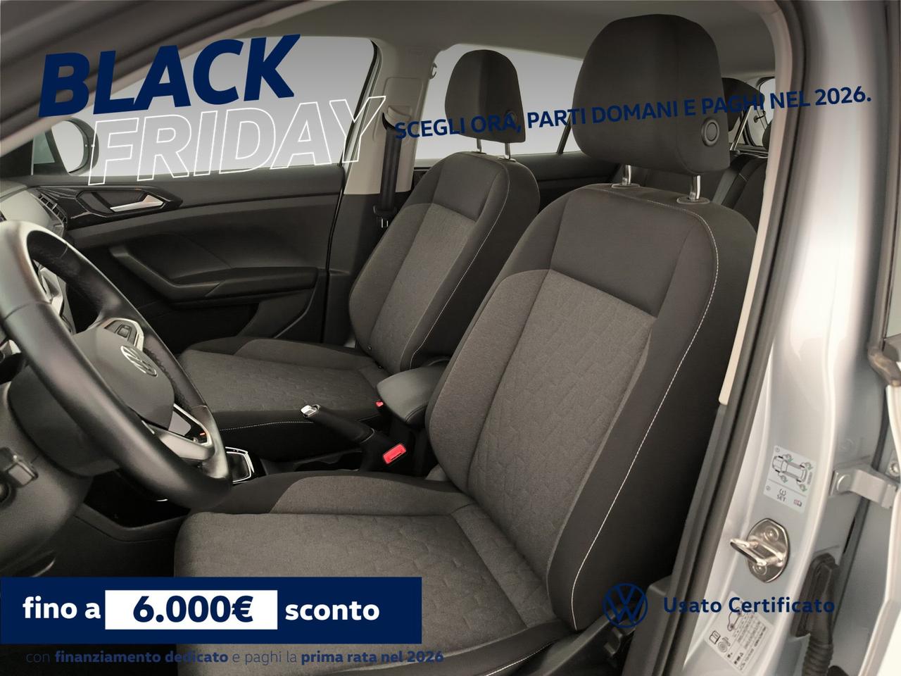 Volkswagen T-Cross 1.0 tsi life 95cv