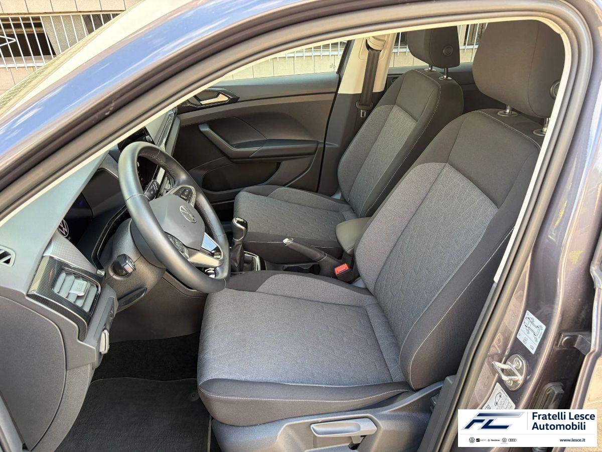 VOLKSWAGEN - T-Cross 1.0 tsi Life 95cv (Esposizione Piano Lago - Pronta consegna)