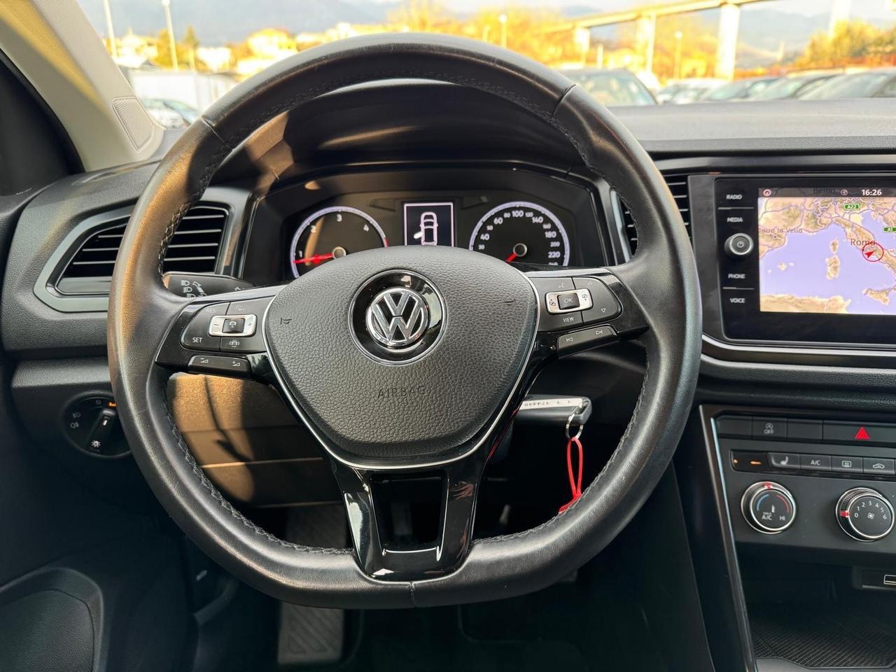 Volkswagen T-Roc 1.6 UNICOPROPRIETARIO TAGLIANDI CASA MADRE VOLKSWAGEN 2020