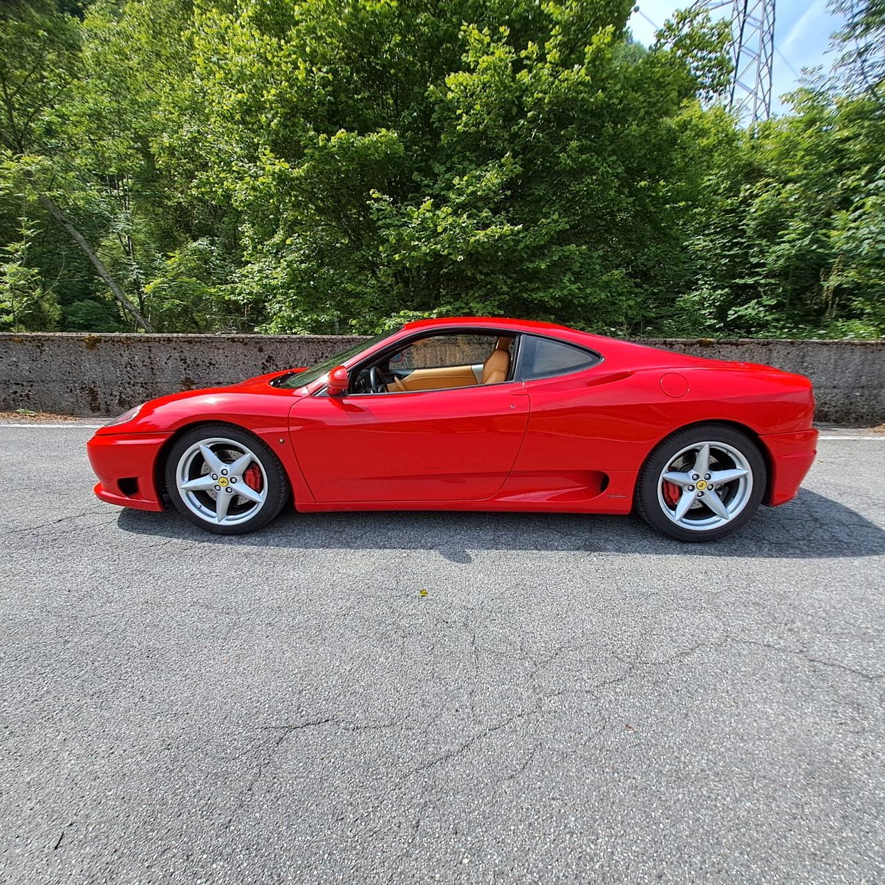 Ferrari 360 Modena MANUALE - interni BEIGE