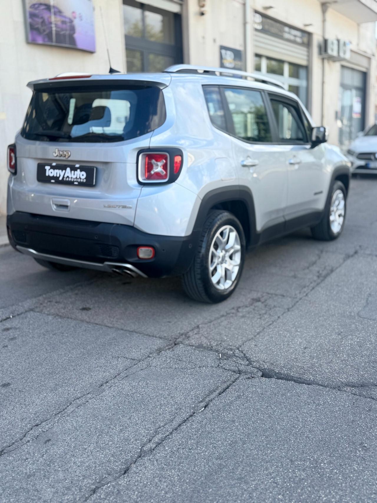 Jeep Renegade 1.4 GPL Limited 140cv NAVI,BLOCK SHAFT ,ANDROID AUTO,SENS.PARK.KM CERTIFICATI,UNI PROP.