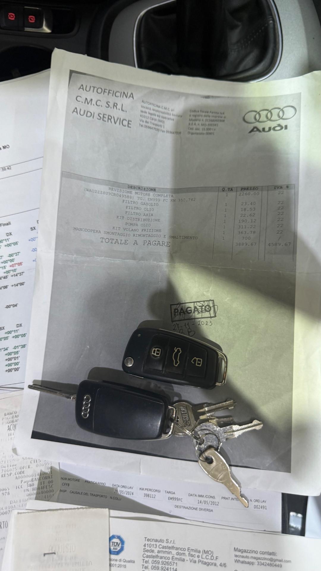 Audi Q3 2.0 TDI GANCIO TRAINO