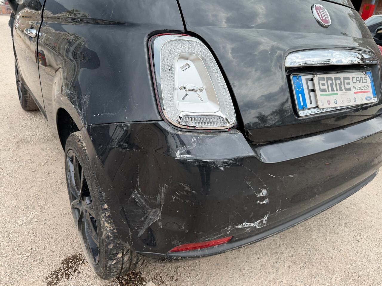 FIAT 500 ANNO 2018 1.2 BENZINA 69 CV *SINISTRATA