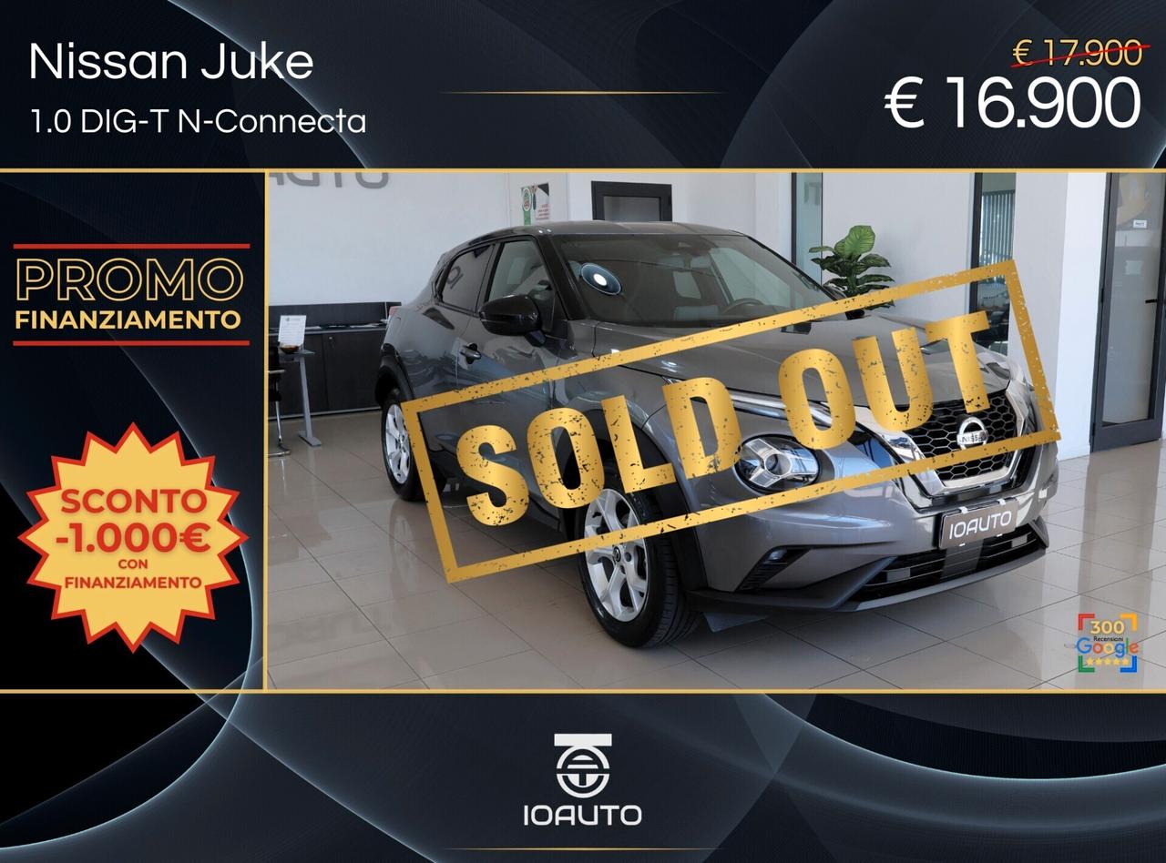 Nissan Juke 1.0 DIG-T N-Connecta VENDUTA