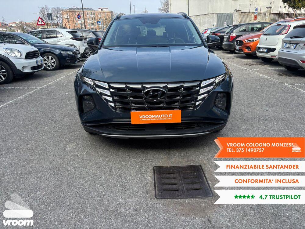 HYUNDAI Tucson 3ª serie Tucson 1.6 HEV aut. Ex...