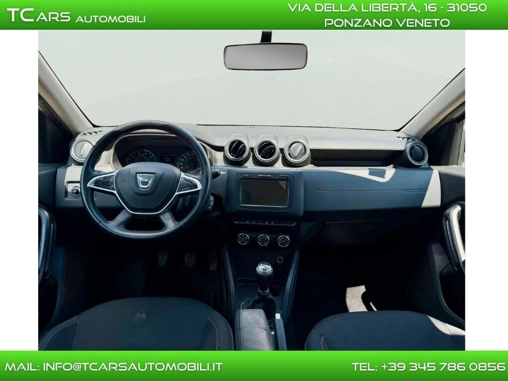DACIA DUSTER 1.6 GPL - GANCIO TRAINO - EURO 6 B