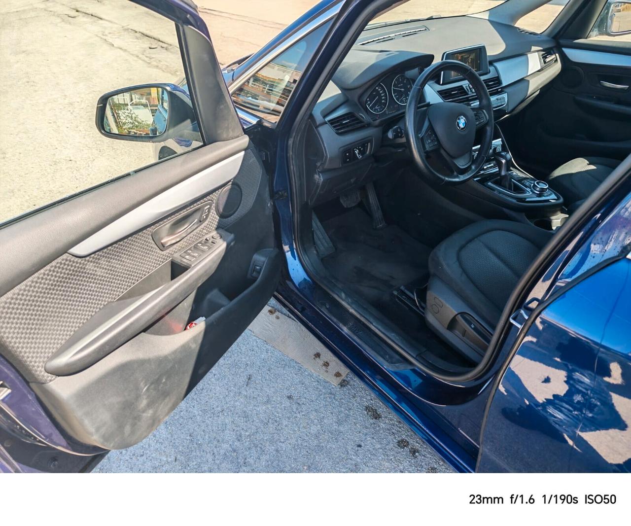 Bmw 218 218d gran tourer 7 posti automatica