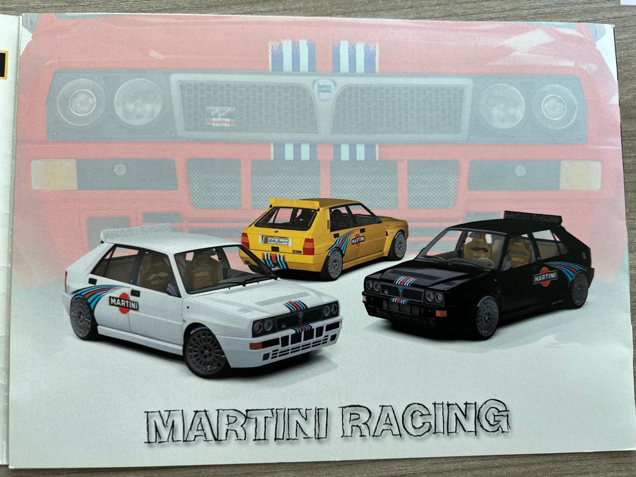 LANCIA Delta DELTA EVO MARTINI RACING BY MIKI BIASION N.3/8