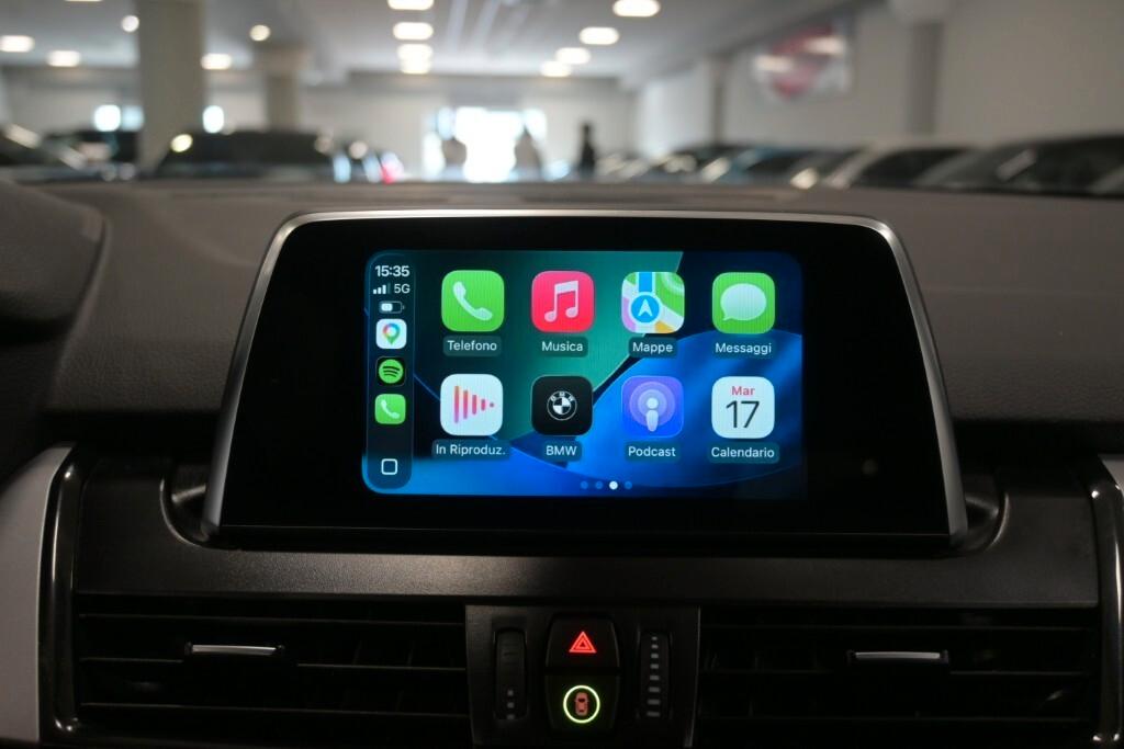 BMW 216D GRAN TOURER 116CV 6M. BUSINESS ADVANTAGE ( FARI LED - CRUISE - NAVI - CARPLAY - PARK ASSISTANT - TELECAMERA POST. )