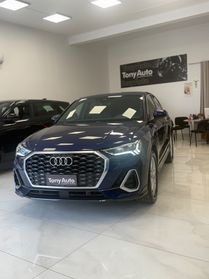 Audi Q3 SPORTBACK 35 tdi S-line edition S-tronic NAVI,TELECAMERA,FARI LED,APPLE CARPLAY,AZIENDALE ITA