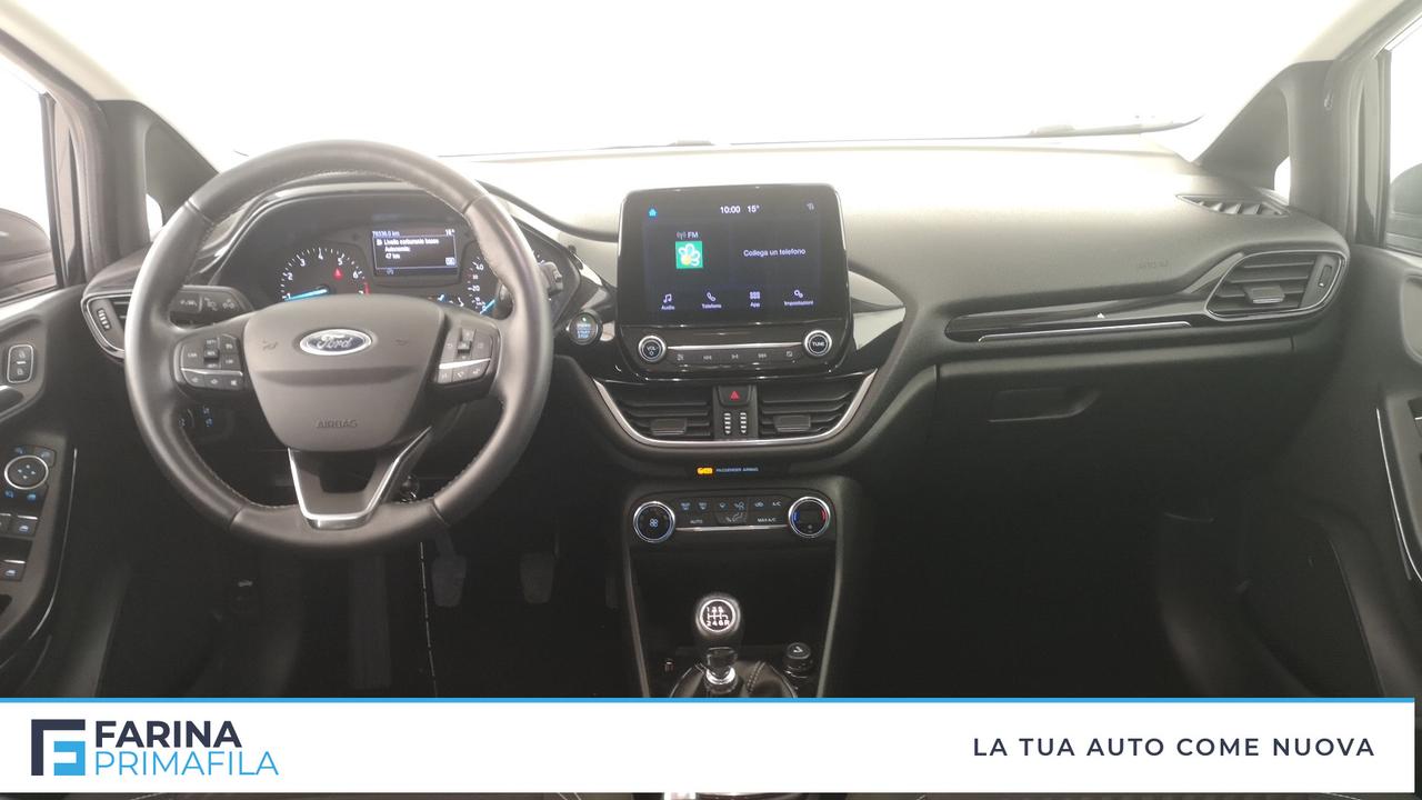 FORD Fiesta VII 2017 5p - Fiesta 5p 1.0 ecoboost Titanium 100cv