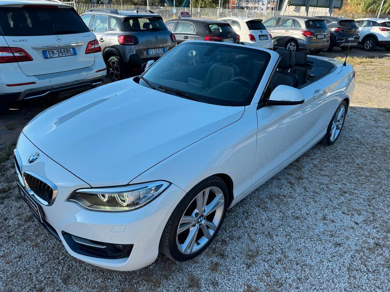BMW - Serie 2 Cabrio - 220d Cabrio Sport - FINANZIABILE - PERMUTE