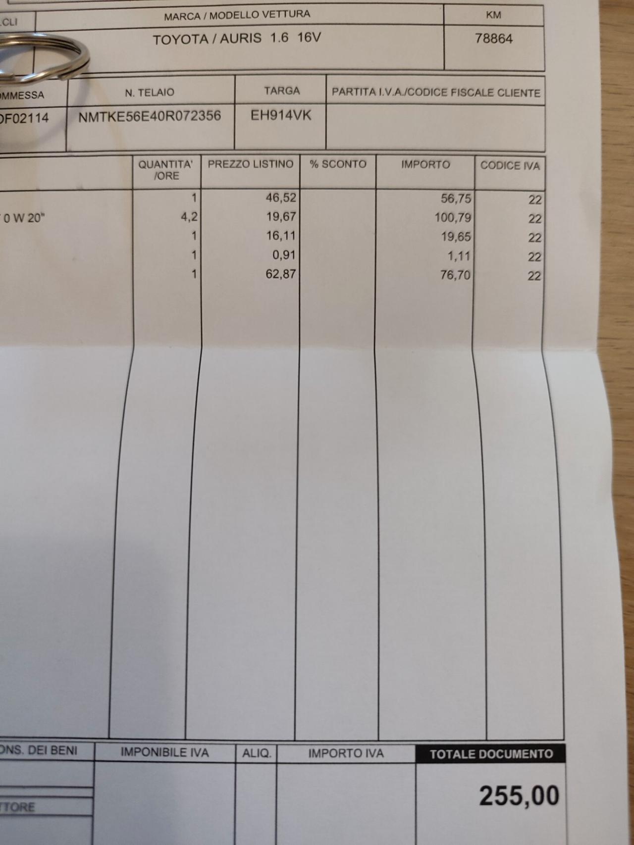 TOYOTA AURIS 1.6BENZINA POCHI KM COME NUOVA STUPENDA
