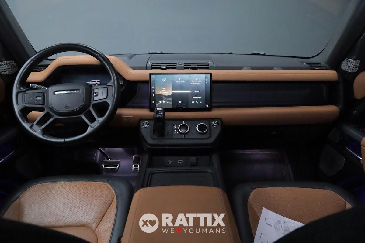 Land Rover Defender 3.0d 3.0 i6 Mhev 300CV 130 X AWD Auto 8p.ti + tetto apribile & roof rack