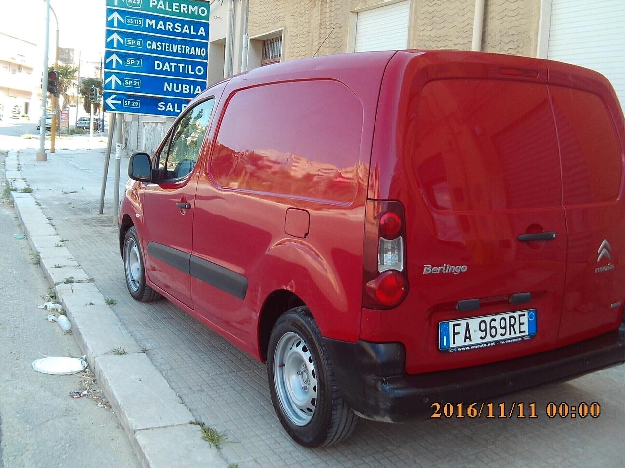 Citroen Berlingo 1.6 HDi 90 Van 3 posti Club L1