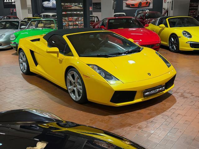 LAMBORGHINI Gallardo Spyder 520CV Giallo Midas Pearl-Pelle e Alcantara