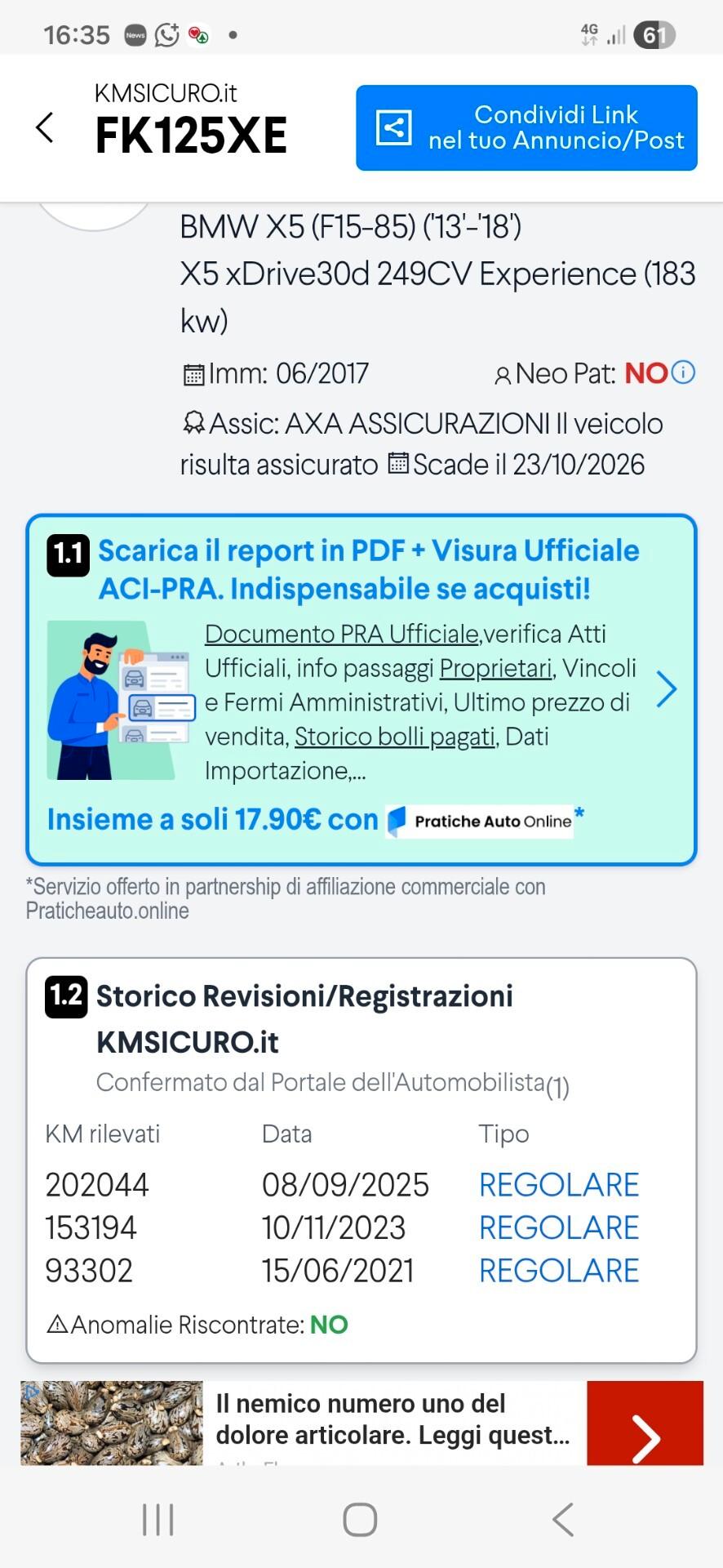 Bmw X5 xDrive30d 249CV Experience