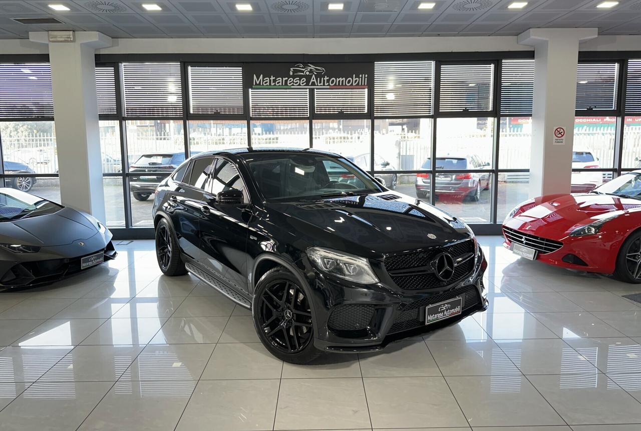 Mercedes GLE43 Coupè AMG 3.0 Biturbo 367cv 4Matic CarPlay Camera Pedane Cerchi21 GARANZIA FULL