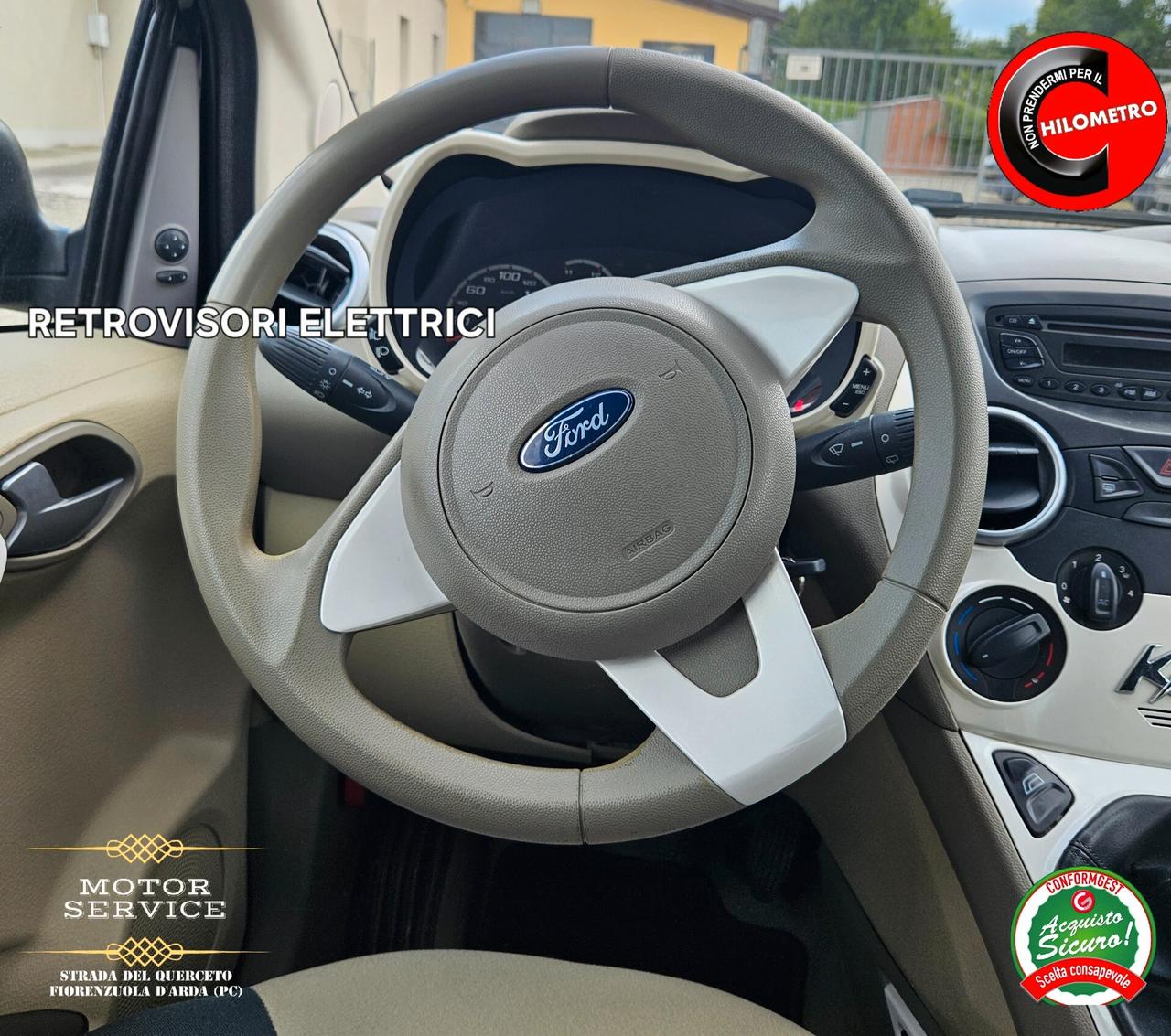 Ford Ka 1.2 8V 69CV pochi km documentabili da 59€ mese
