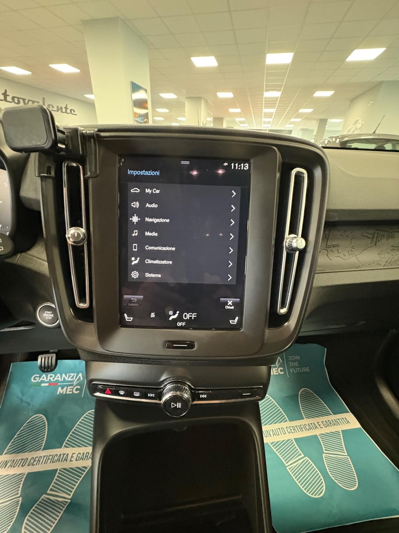 Volvo XC40 T2 1.5 benzina 130cv 2021 km 34000