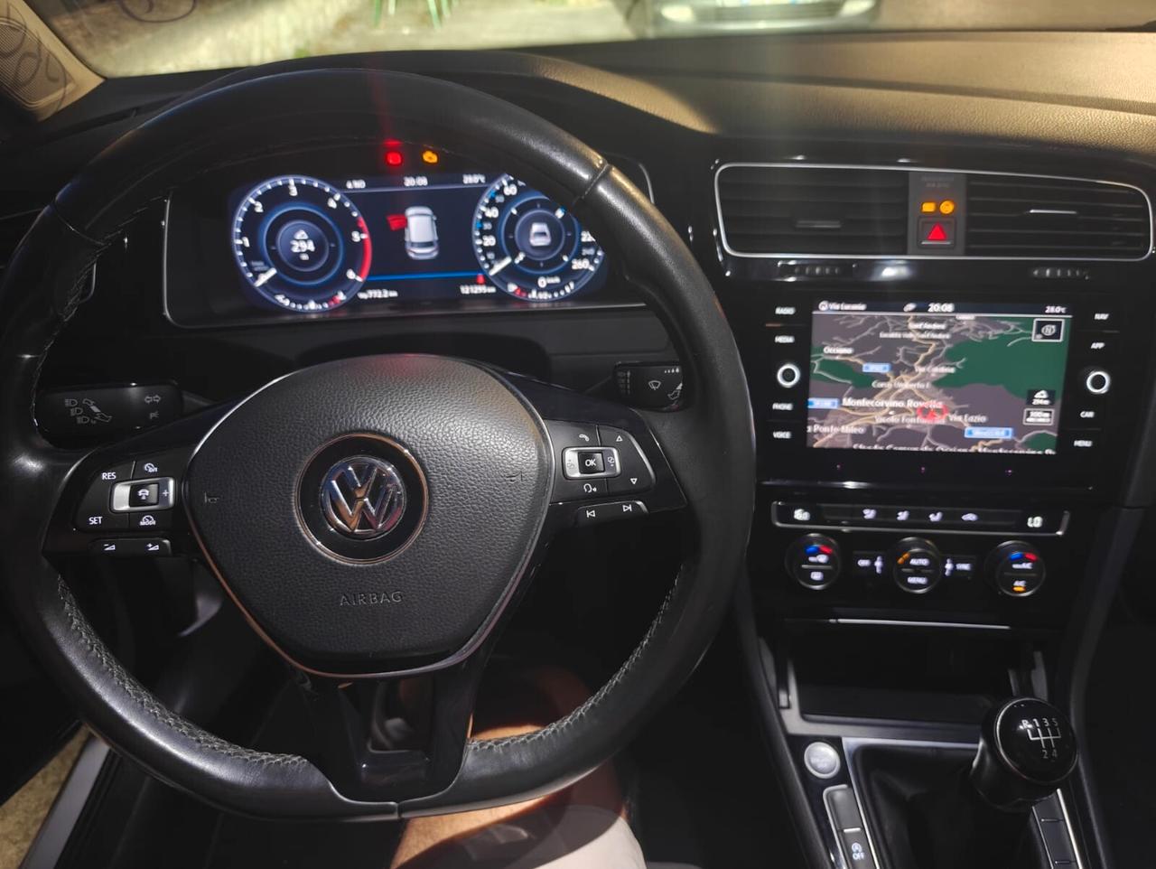 Volkswagen Golf 1.6 TDI 115 CV Virtual Cockpit