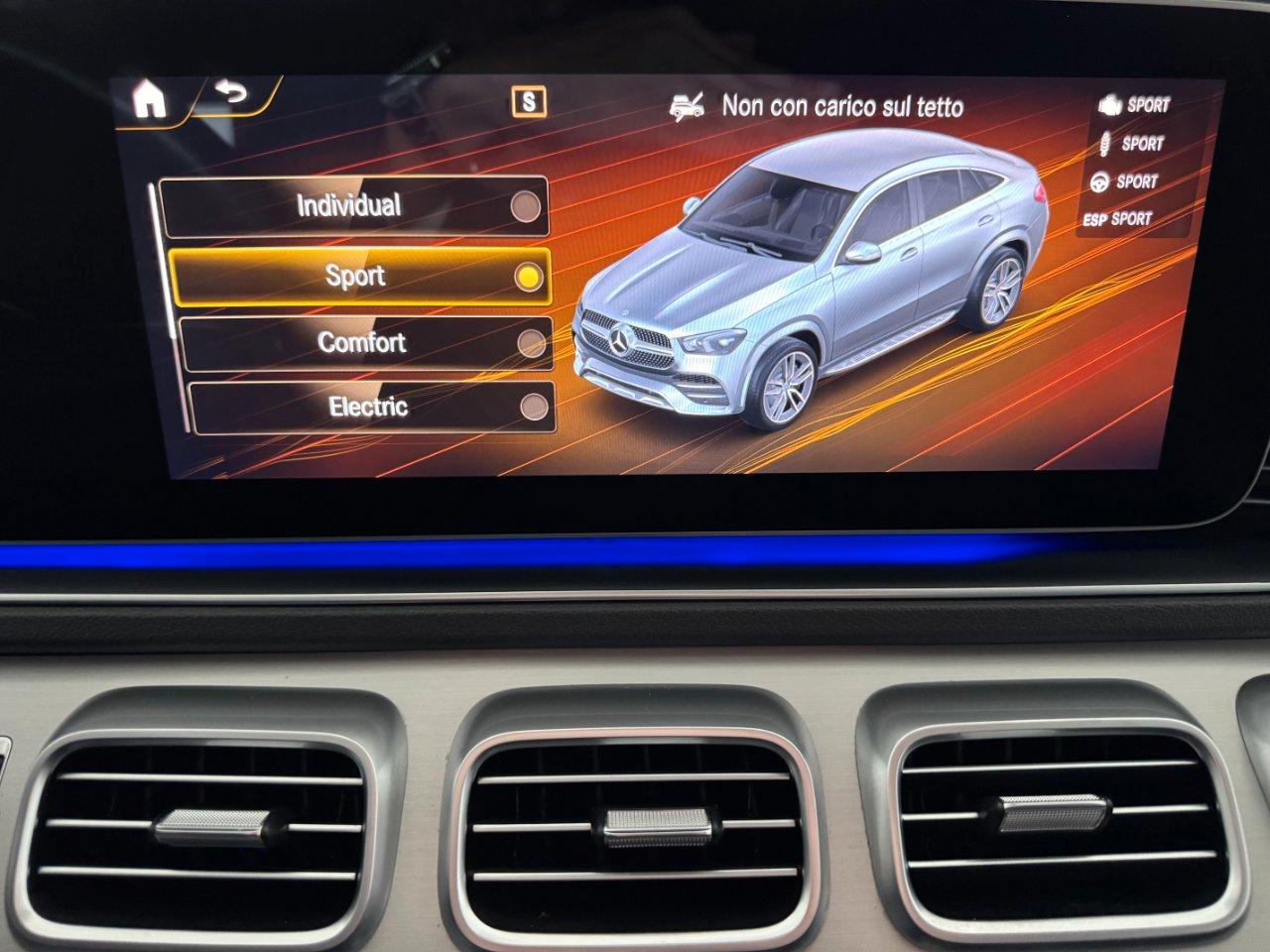 Mercedes GLE Coupe 350 de phev AMG Premium 360 Massaggi