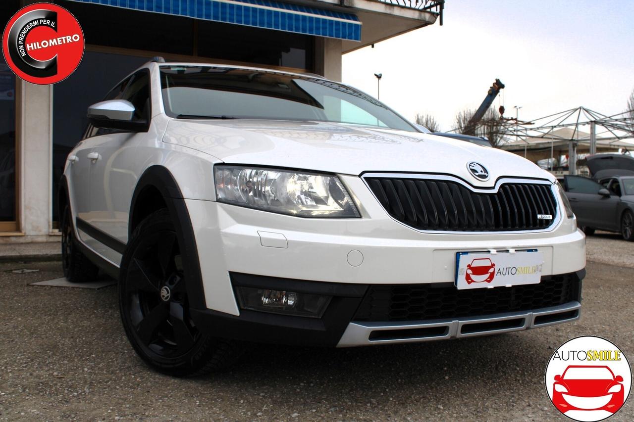 Skoda Octavia Wagon 2.0 tdi Scout c sen. parc. 4x4 150cv