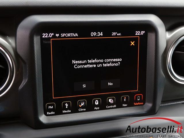 JEEP Wrangler ROCK'S SAHARA 2.2 MJT 200CV AT8 OMOLOGATA