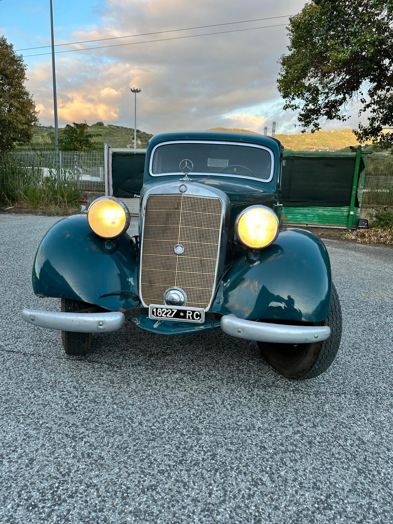 MERCEDES 170 S DIESEL 1952 PICK UP