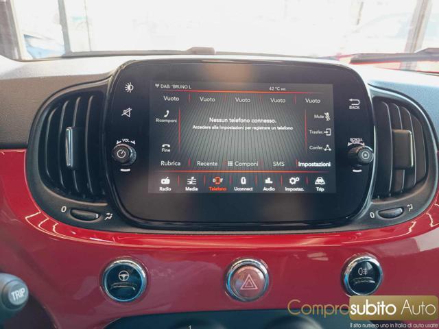 FIAT 500 1.0 Hybrid Red