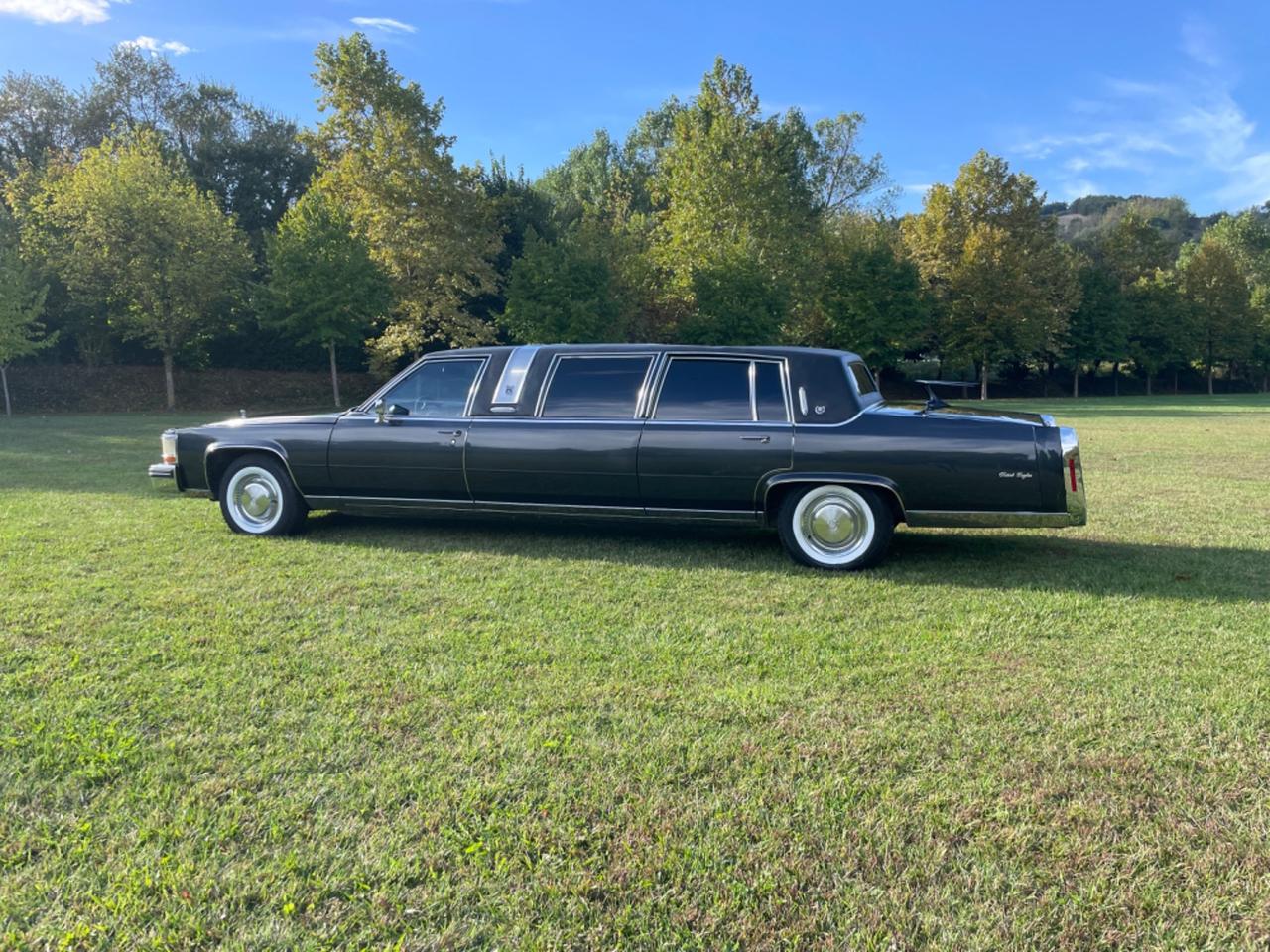Cadillac limousine silverhawk
