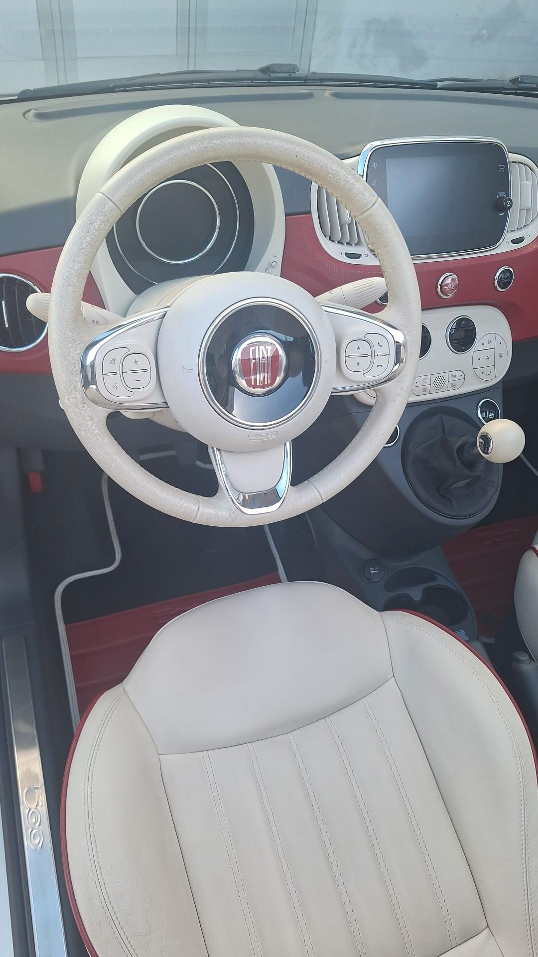 Fiat 500 C 1.3 Multijet 95 CV 60°-UNIPRO-KM 5.700--PARI AL NUOVO-SOLO 560 ESEMPLARI