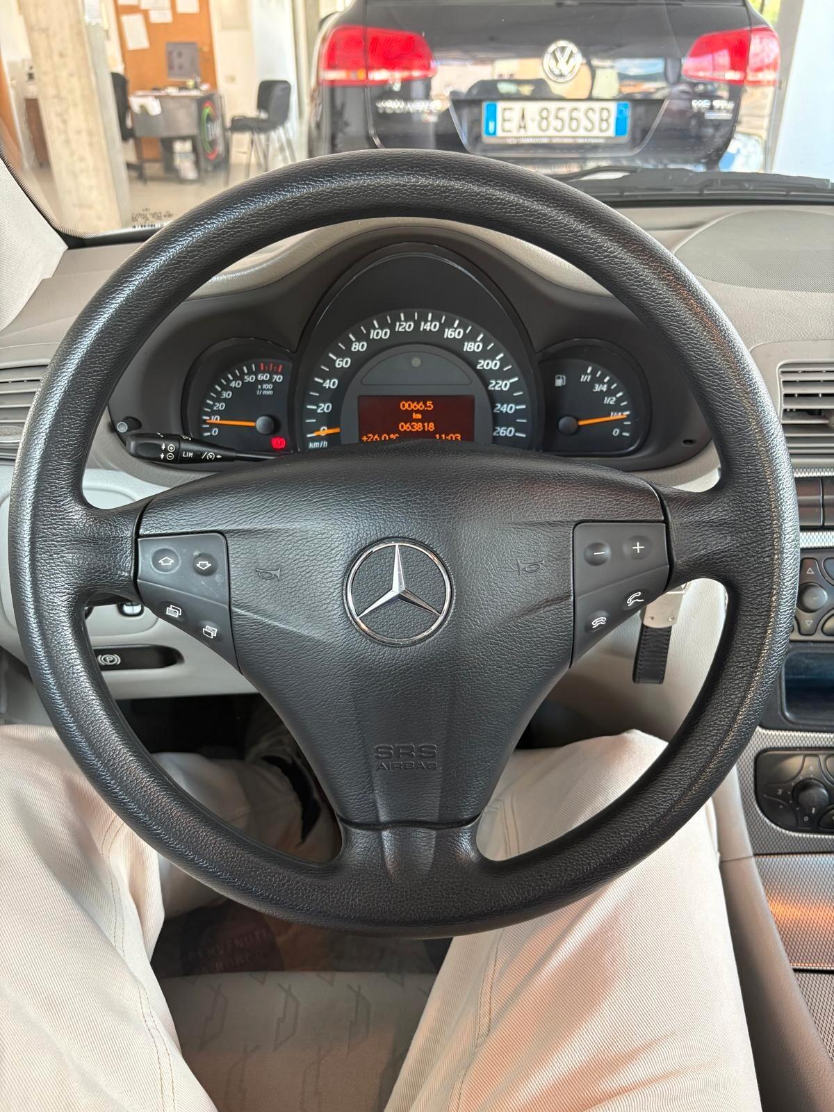 Mercedes-benz C 180 MERCEDES BENZ KOMPRESSOR SPORTCOUPE ISCRITTA ASI