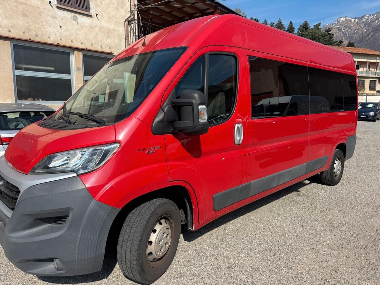 Fiat Ducato 35 2.3 MJT 150CV PLM-TA 9 POSTI Vetrato
