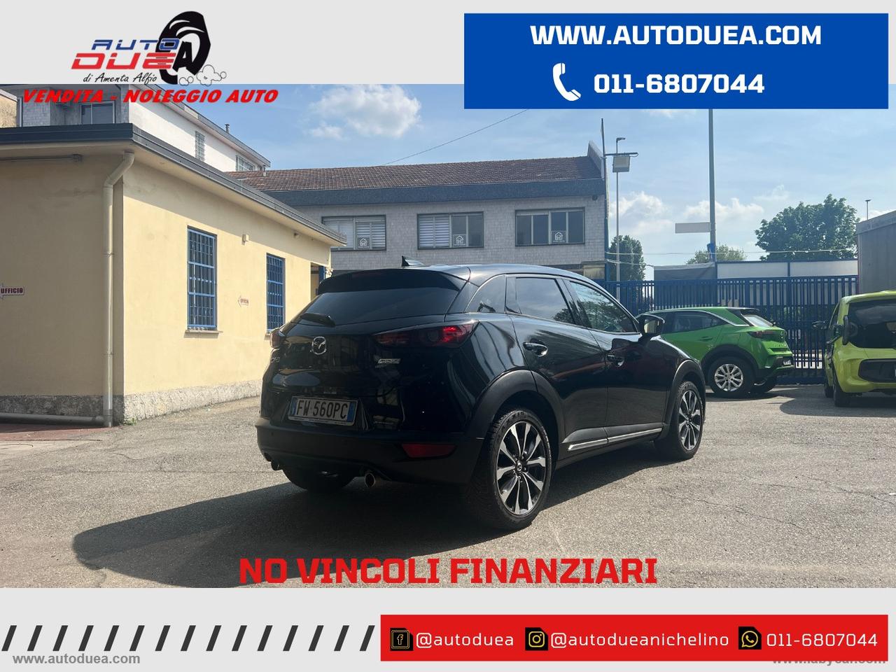 MAZDA CX-3 1.8L Skyactiv-D Exceed NO VINCOLI FINANZIARI