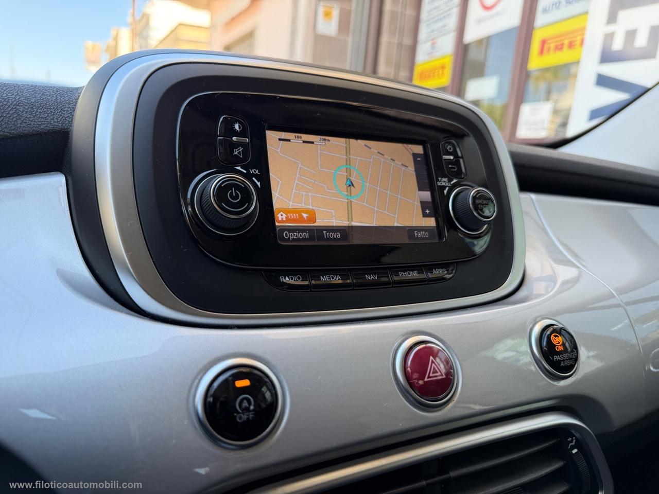 FIAT 500X 1.6 M.Jet 120 CV Lounge GANCIO TRAINO - FARI XENON