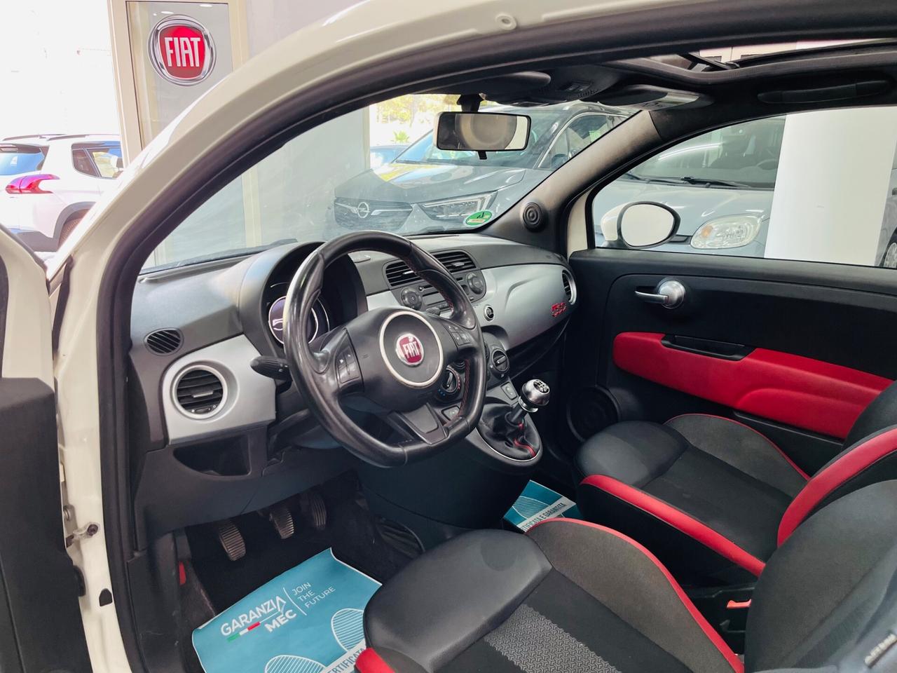 Fiat 500S cabrio 1.2 benzina 69cv anno 2014