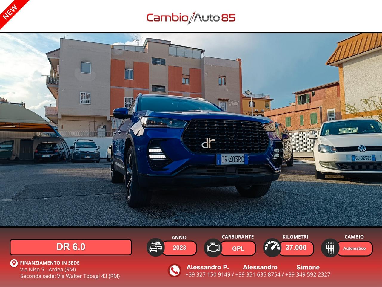 Dr 6.0 1.5 Turbo CVT Bi-Fuel GPL