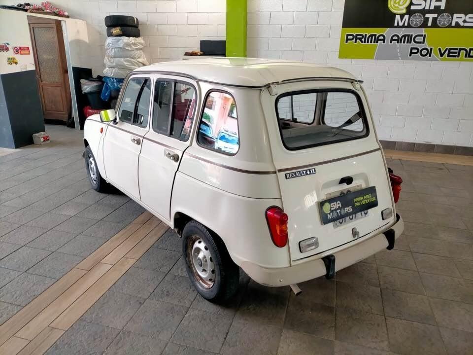 RENAULT R4 LIBRETTO E TARGA ORIGINALE