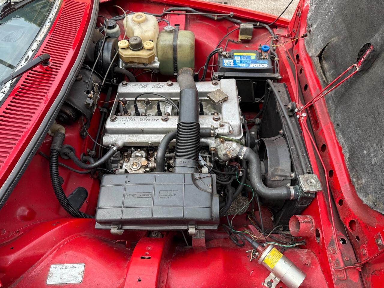 Alfa Romeo Alfetta GT 1.6 "TARGA SPECIALE - LAVORI IMPORTANTI ESEGUITI"