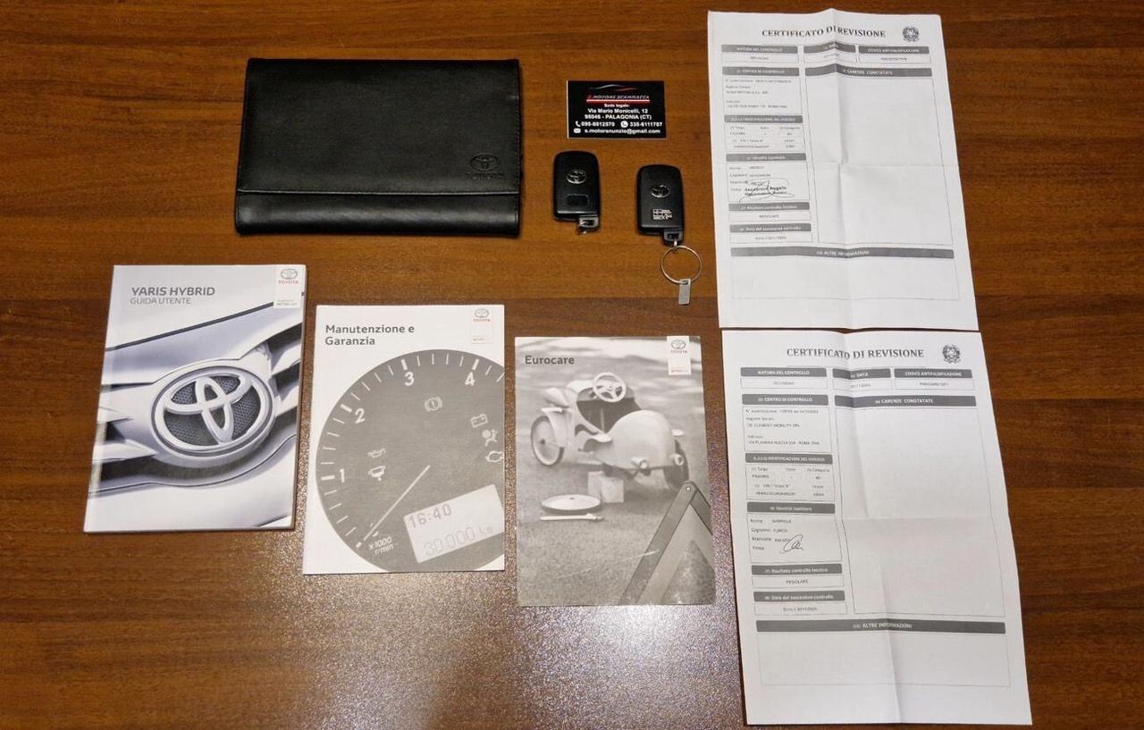 Toyota Yaris Hybrid 1.5 73Cv Solo 57.000Km-08/2018