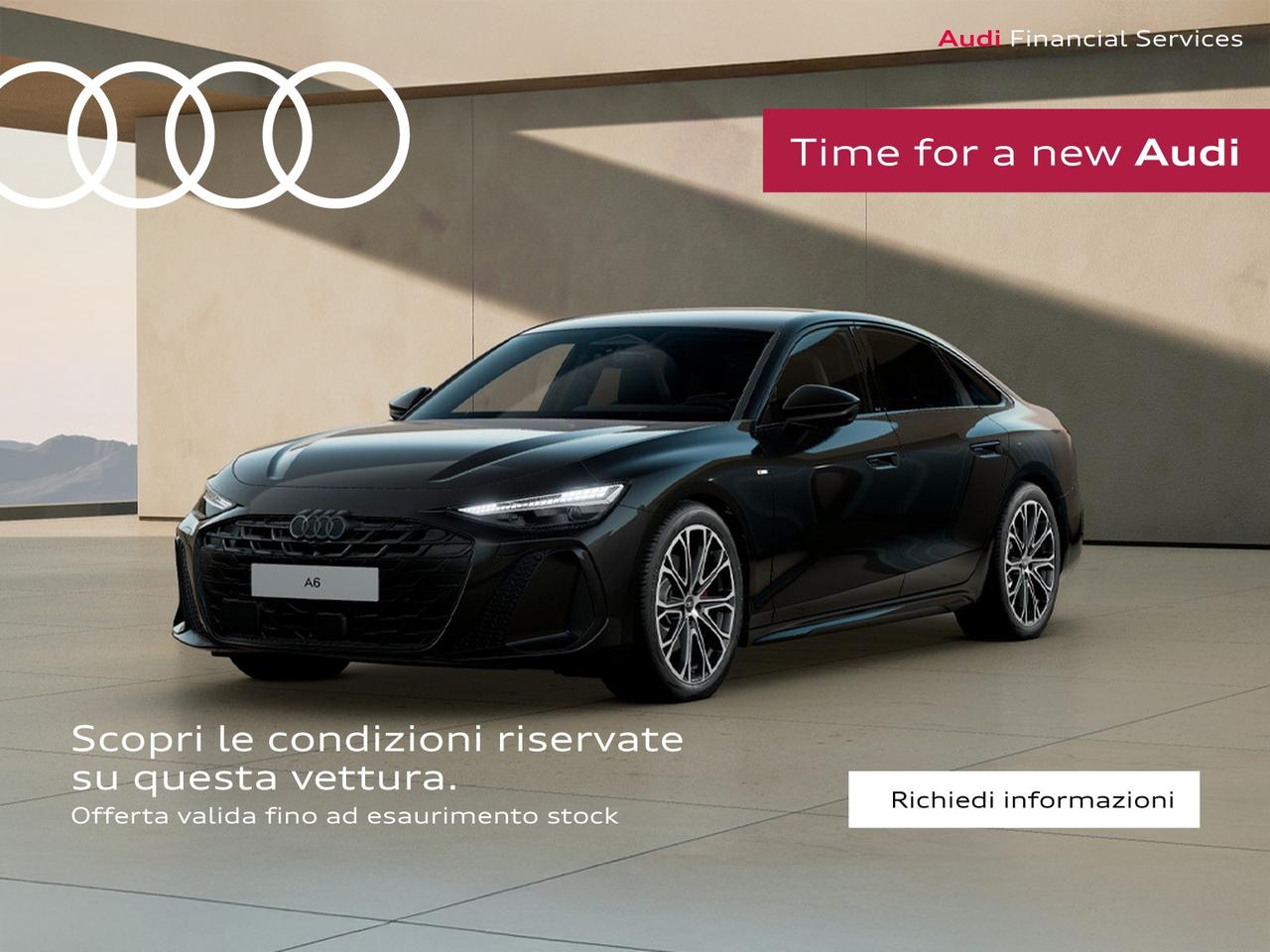 Audi A6 2.0 tdi mhev + s line edition quattro 204cv s-tronic